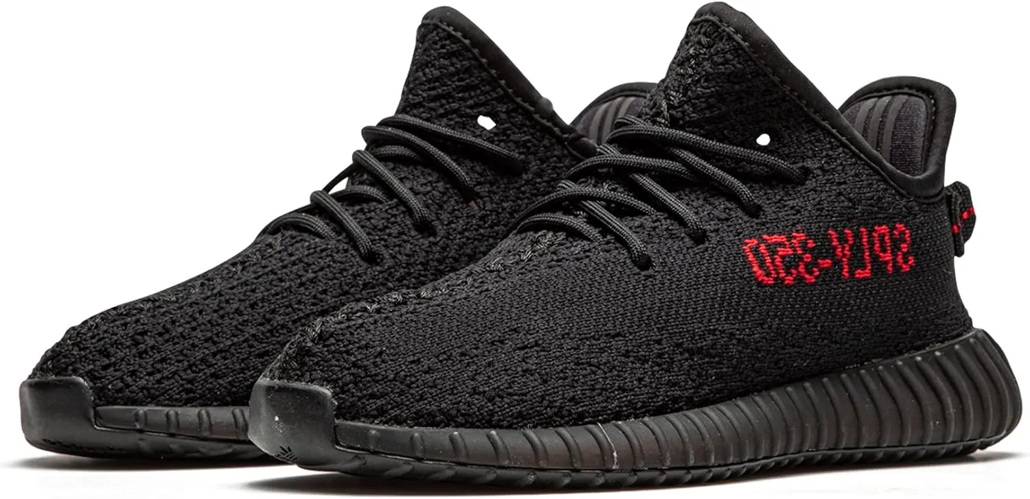adidas Infant Boys Yeezy Boost 350 V2 Slip On Sneakers Shoes Casual - Grey