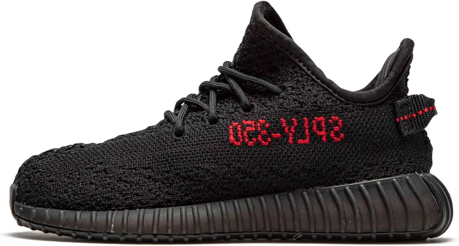 adidas Infant Boys Yeezy Boost 350 V2 Slip On Sneakers Shoes Casual - Grey