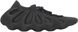 adidas Mens Yeezy 450 Lace Up Sneakers Shoes Casual - Black