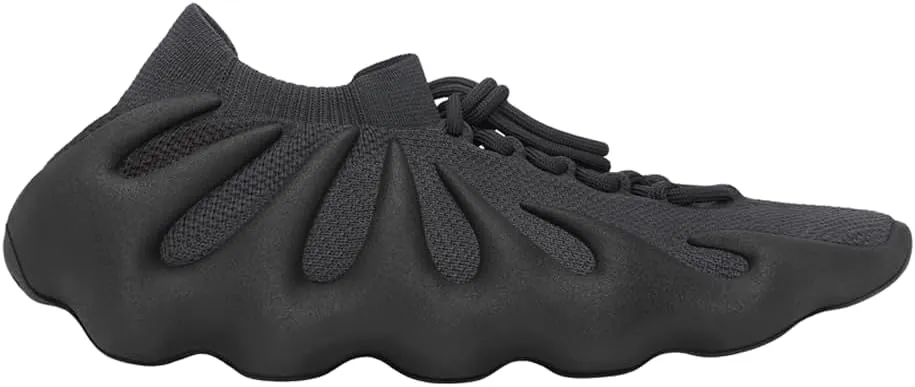 adidas Mens Yeezy 450 Lace Up Sneakers Shoes Casual - Black