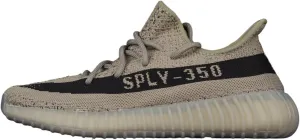 adidas Mens Yeezy Boost 350 V2 Lace Up Sneakers Shoes Casual - Grey - Size 8 M