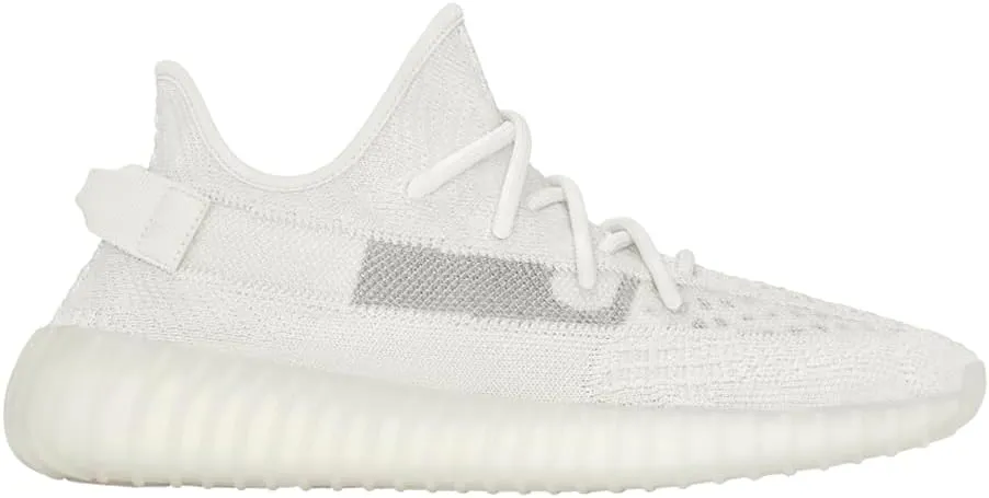 adidas Mens Yeezy Boost 350 V2 Lace Up Sneakers Shoes Casual - White - Size 5 M