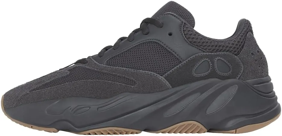 adidas Mens Yeezy Boost 700 Lace Up Sneakers Shoes Casual - Black