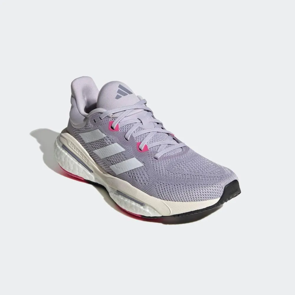 adidas Womens Solarglide 6 Running Sneakers Shoes - Black