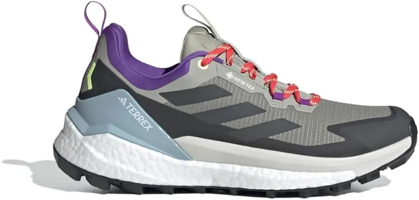 adidas Womens Terrex Free Hiker 2 Low GTX Hiking Hiking Sneakers Shoes - Grey - Size 10 M
