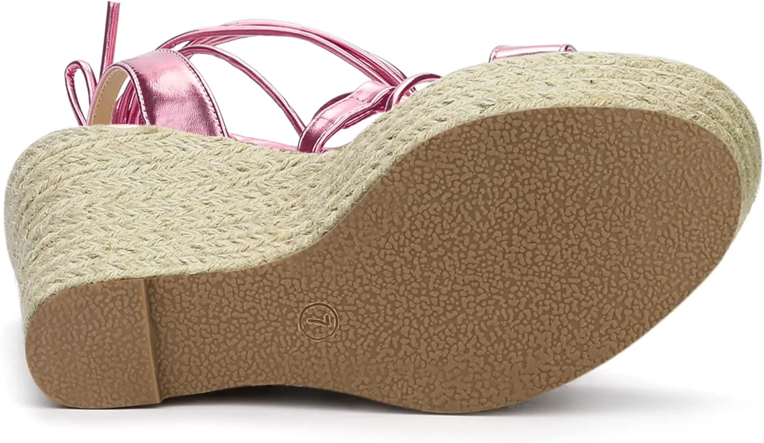 Allegra K Women's Espadrilles Platform Wedges Heel Lace Up Sandals