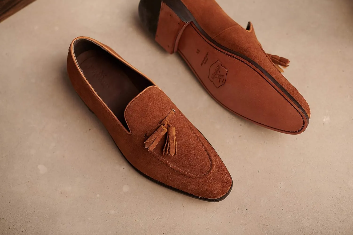 Anthony Veer Kennedy Tassel Loafer for Men | Goodyear Welt Construction | Ortholite Footbed & Recraftable Leather Sole