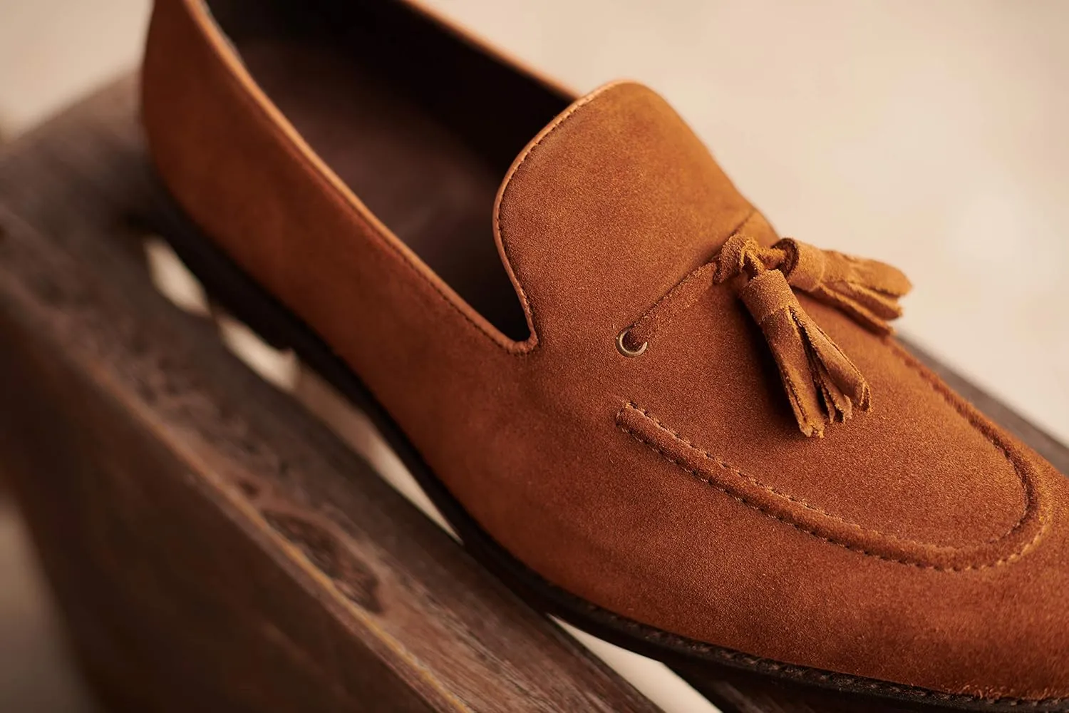 Anthony Veer Kennedy Tassel Loafer for Men | Goodyear Welt Construction | Ortholite Footbed & Recraftable Leather Sole