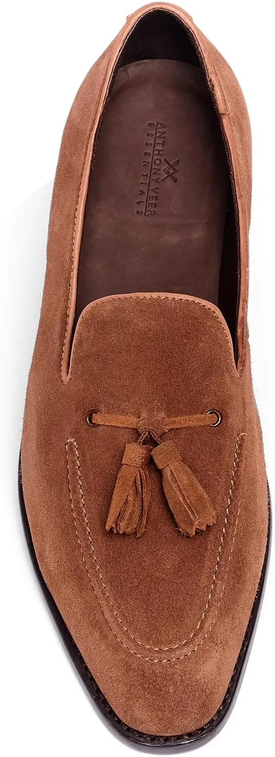 Anthony Veer Kennedy Tassel Loafer for Men | Goodyear Welt Construction | Ortholite Footbed & Recraftable Leather Sole