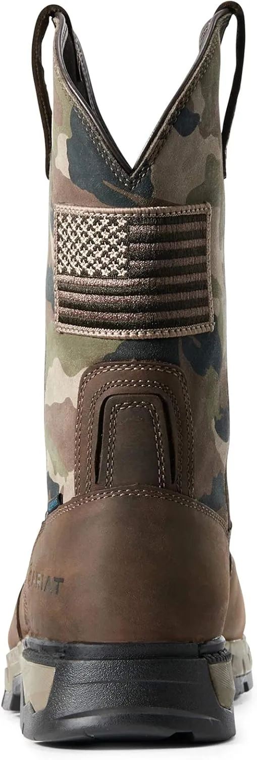 Ariat Men's Rebar Flex Patriot Waterproof Composite Toe Work Boot