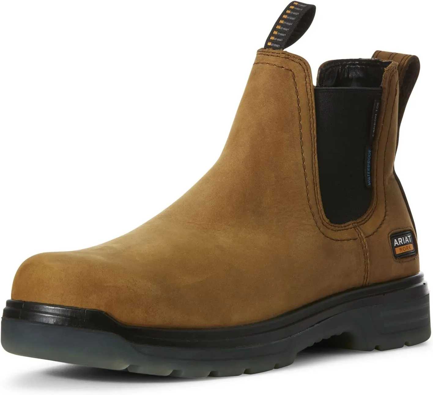 Ariat Men's Turbo Chelsea Waterproof Carbon Toe Work Boot