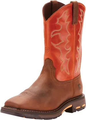 Ariat Men's WorkHog Wide Square Toe Work Boot