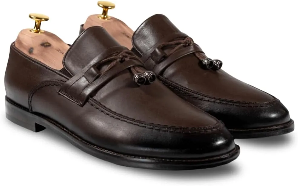 Aurora Loafer Shoes for Men – Stylish Leather, All-Season Comfort | Premium Leather Loafers | Comfortable & Versatile Formal and Casual Footwear
