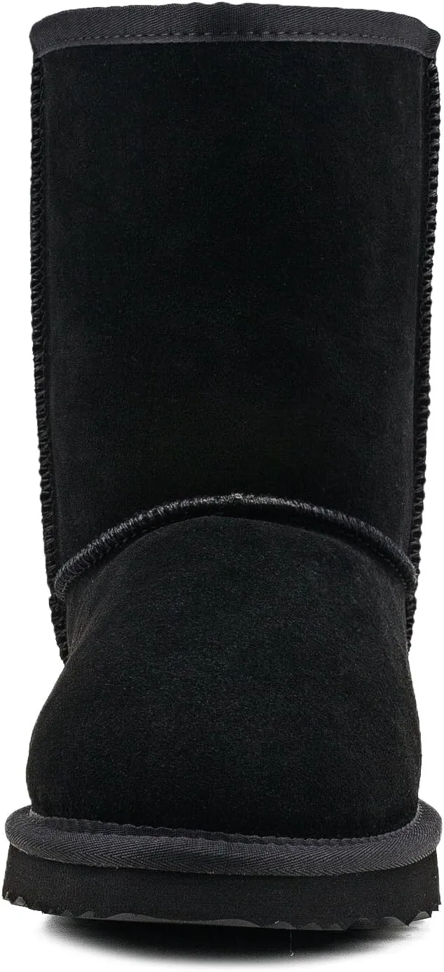 AUSLAND Men's Classic Water-resistant Short Snow Boots 5654