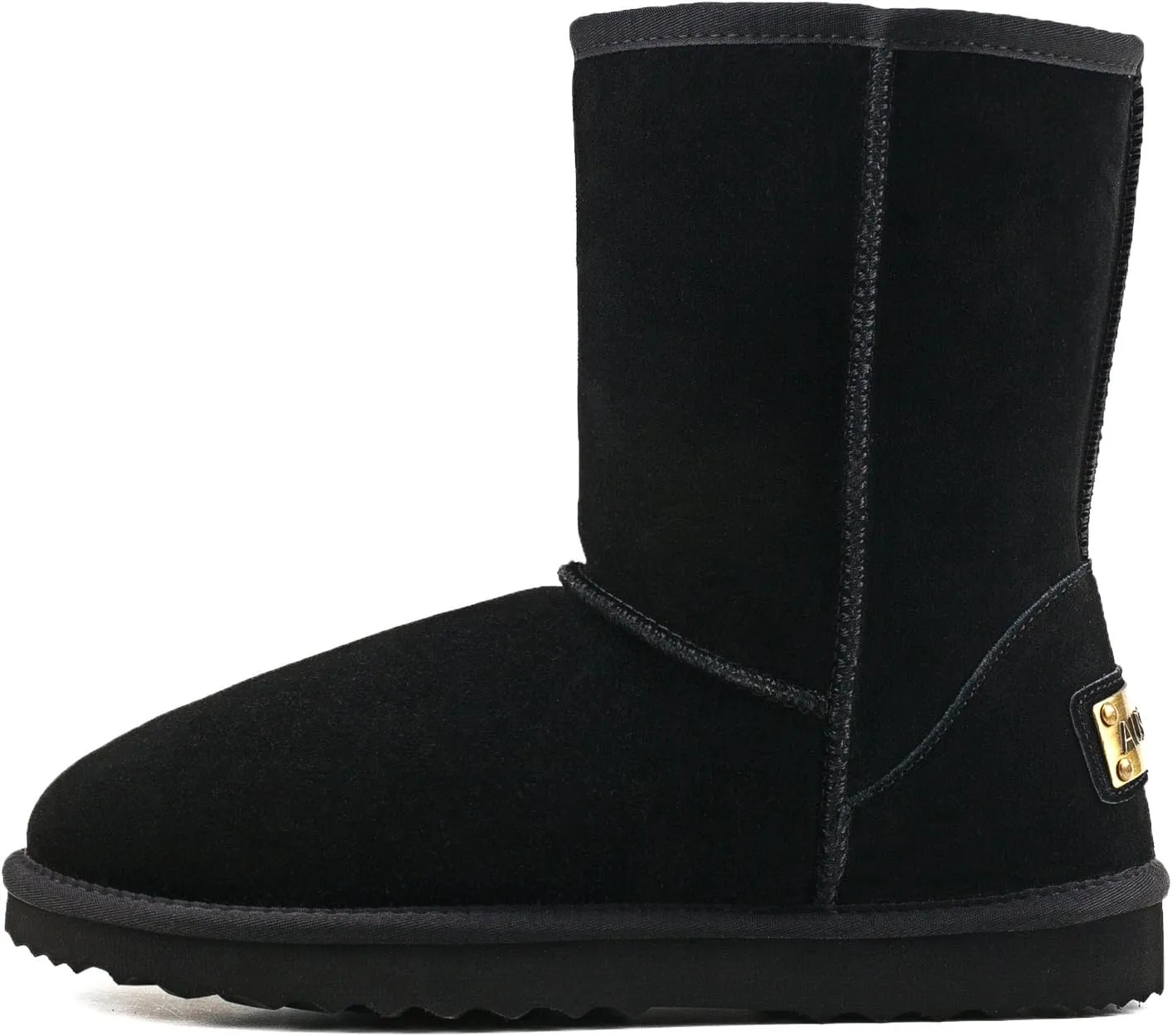 AUSLAND Men's Classic Water-resistant Short Snow Boots 5654