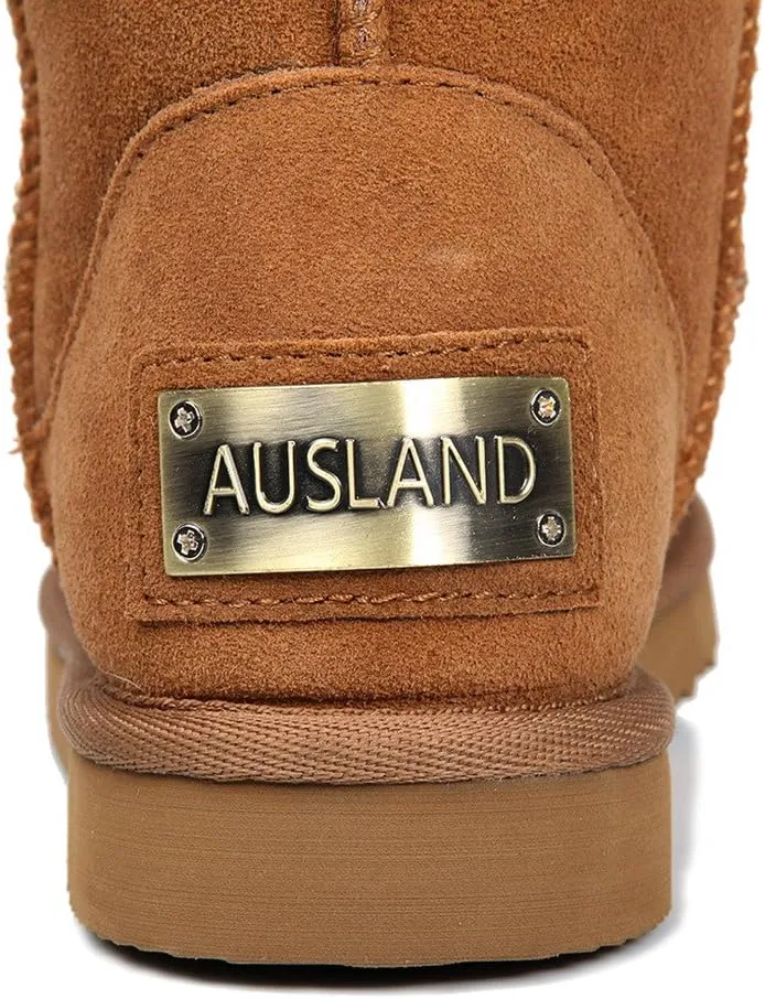 AUSLAND Women's Classic Snow Boots Waterproof Winter Boot