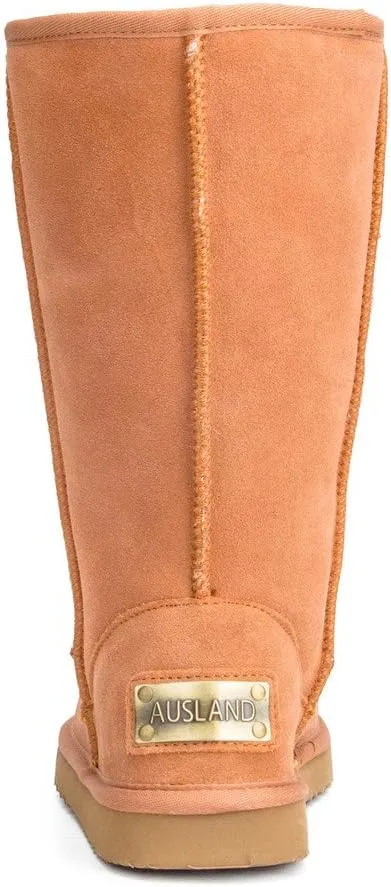 AUSLAND Women's Mid Calf Boots Winter Snow Boots A5825