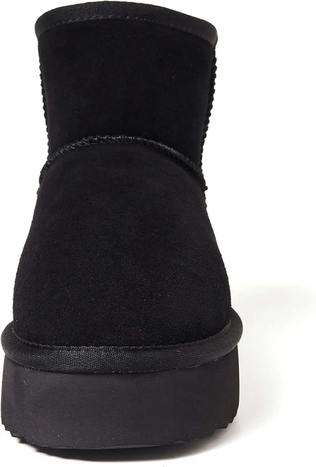 AUSLAND Women's Platform Winter Sonw Boots Genuine Suede Waterproof Anti-Slip Warm Lined Comfortable Outdoor Ankle Boots 9318