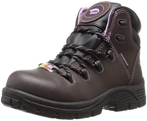 Avenger Work Boots Women's Framer 6" Leather Comp Toe Waterproof Puncture Resistant Eh Hiker Industrial & Construction Shoe