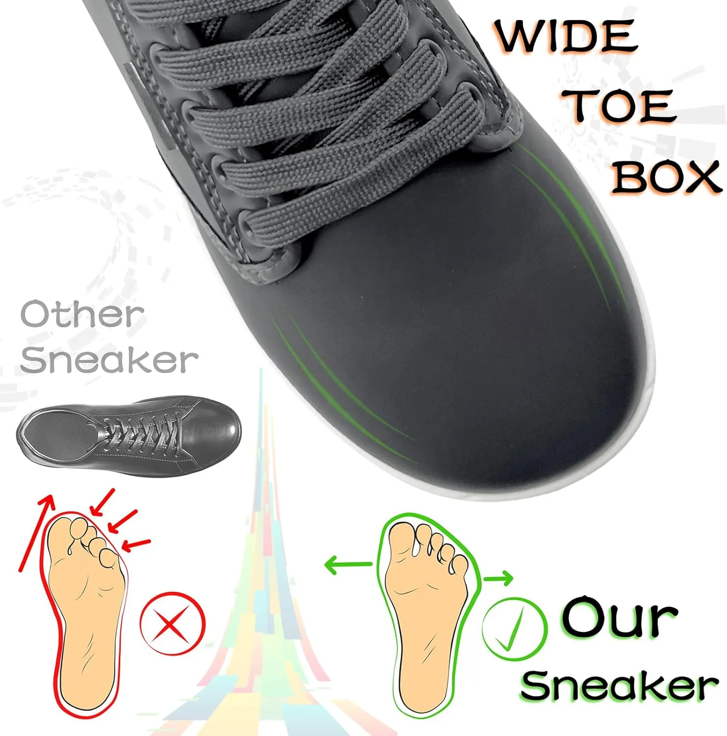 Barefoot Shoes Men Women Zero Drop Minimalist Soft Feel Wide Toe Box Non-Slip Comfortable Walking & Hiking Sneakers