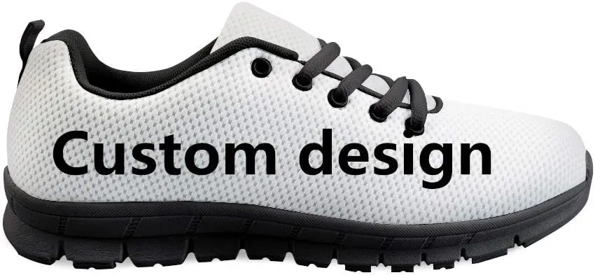 BIGCARJOB Adult Mens Running Shoes Casual Lightweight Sport Sneakers Lace-up Comfort Jogging Walking Shoes Printed Pattern