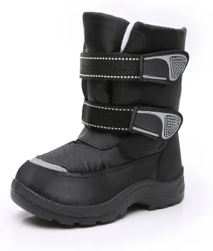 Blikcon Kids Boys Snow Boots Winter Waterproof Slip Resistant Cold Weather Boots (Toddler/Little Kid/Big Kid)