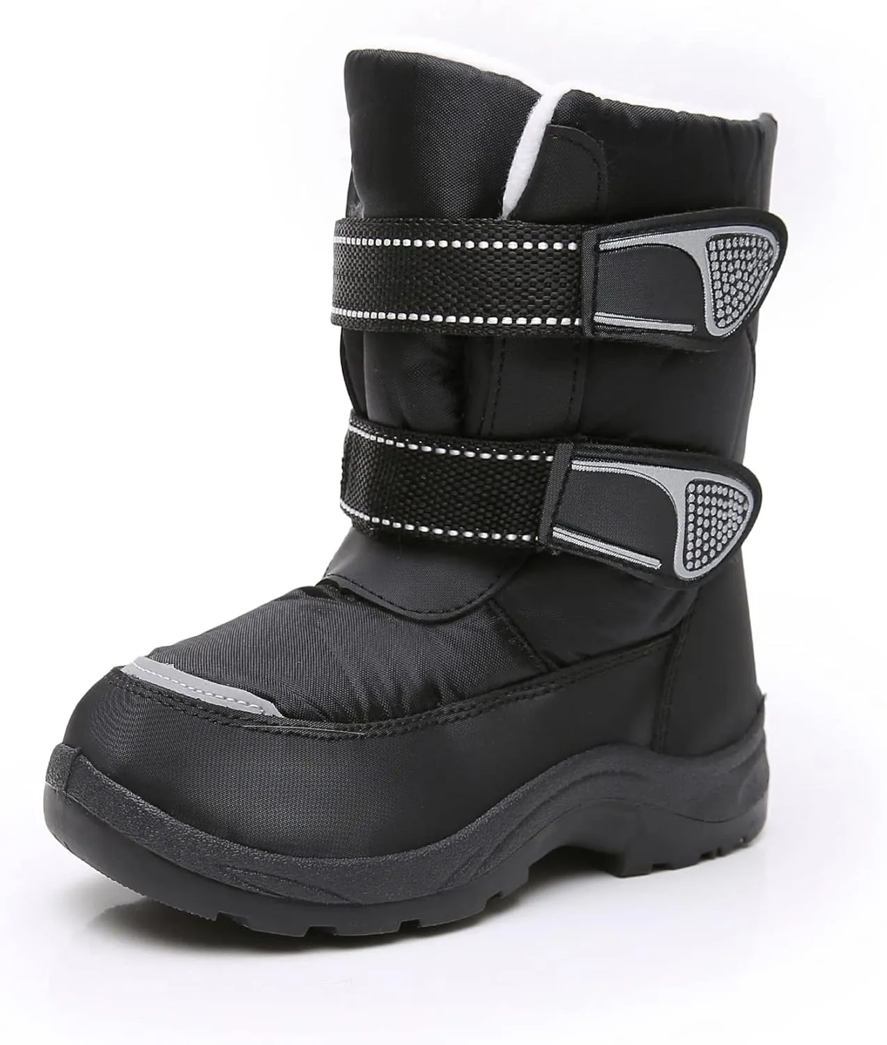 Blikcon Kids Boys Snow Boots Winter Waterproof Slip Resistant Cold Weather Boots (Toddler/Little Kid/Big Kid)