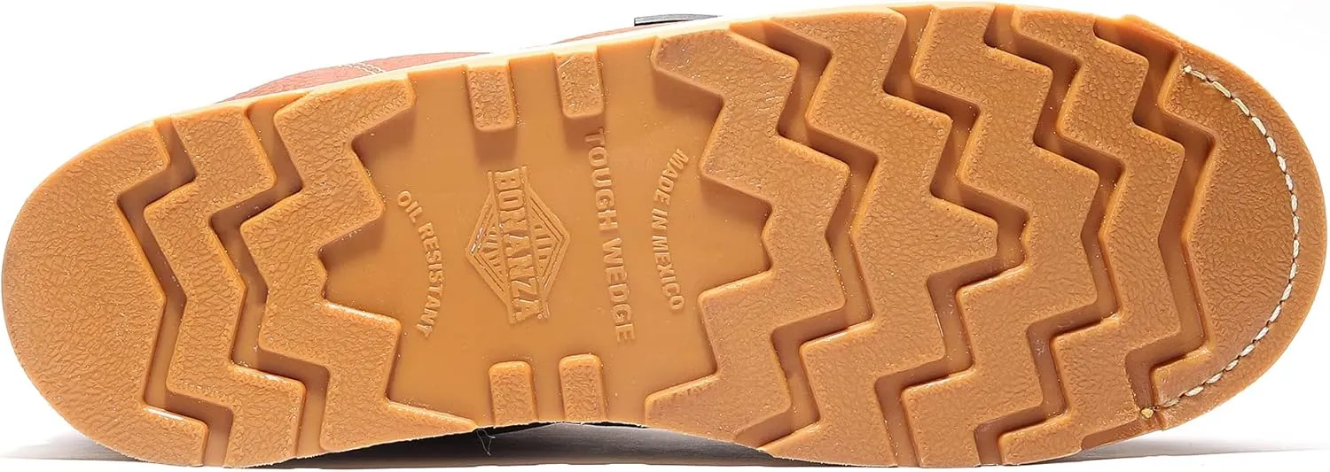 Bonanza Boots FRONTIER DUAL 6" Moc Toe Work Boot - Premium Leather, Comfort Insole & Tough Wedge Outsole