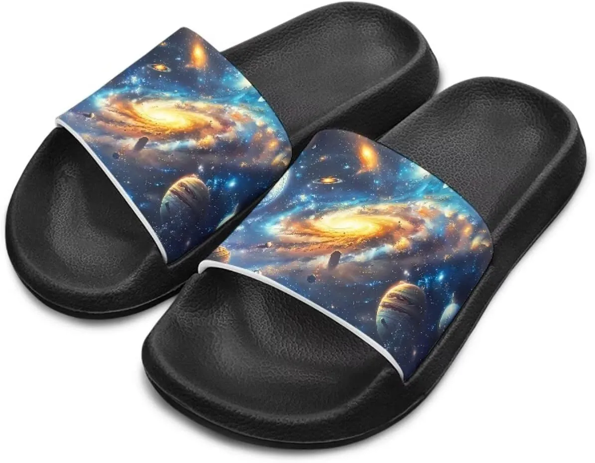 Boys & Girls Slide Sandals Kids Summer Slippers Slip On for Outdoor Beach Pool Shower Sport Gifts (Little Kid/Big Kid)