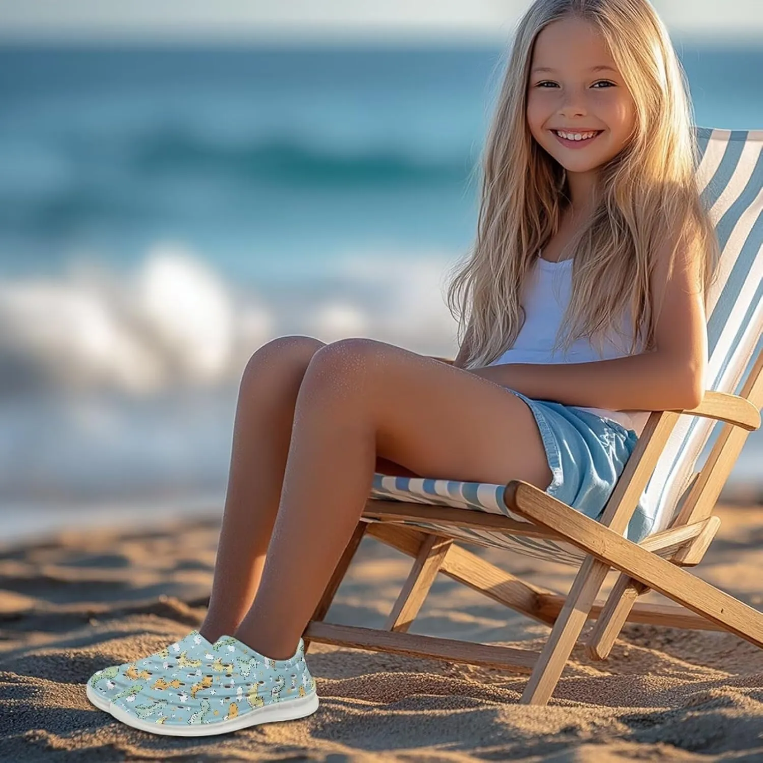 Boys Girls Cartoon Garden Clogs Kids Slip On Water Shoes Comfort Sandals Children Beach Pool Play Shoes