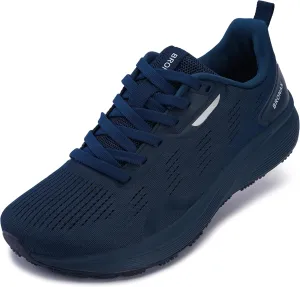 BRONAX Men's Wide Toe Box Running Shoes | Natural Foot Shape Tennis Sneakers
