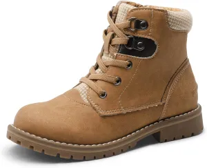 Bruno Marc Boys Girls Ankle Boots Side Zipper Outdoor Comfort Autumn Winter Boots(Toddler/Little Kid/Big Kid)