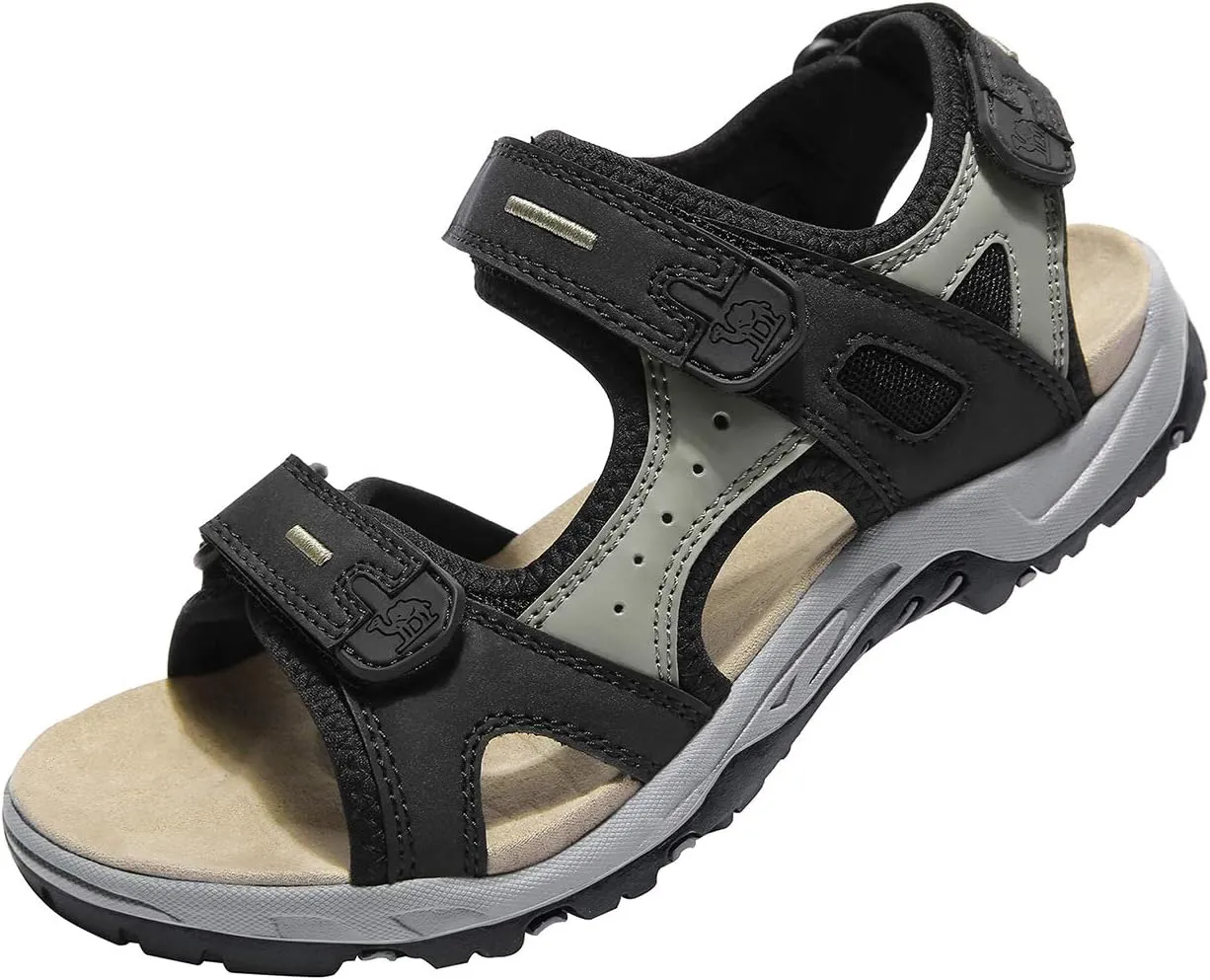CAMEL CROWN Comfortable Hiking Sandals for Women Waterproof Sport Sandals for Walking Beach Water with Arch Support