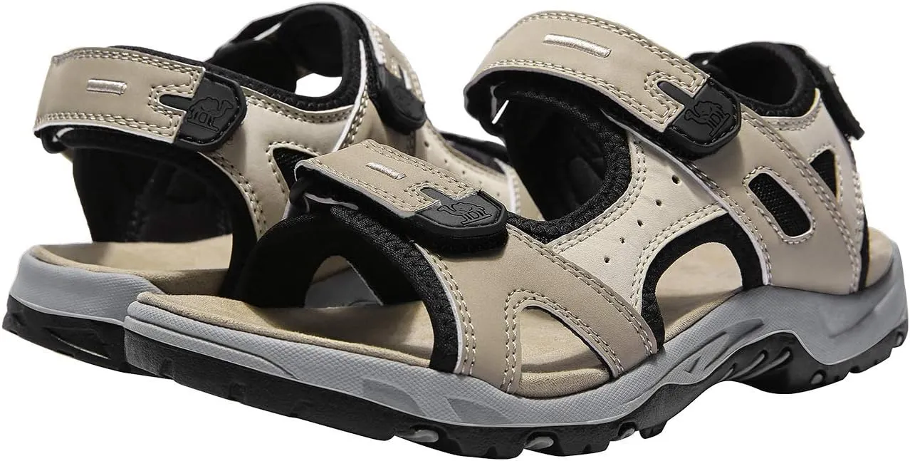 CAMEL CROWN Comfortable Hiking Sandals for Women Waterproof Sport Sandals for Walking Beach Water with Arch Support