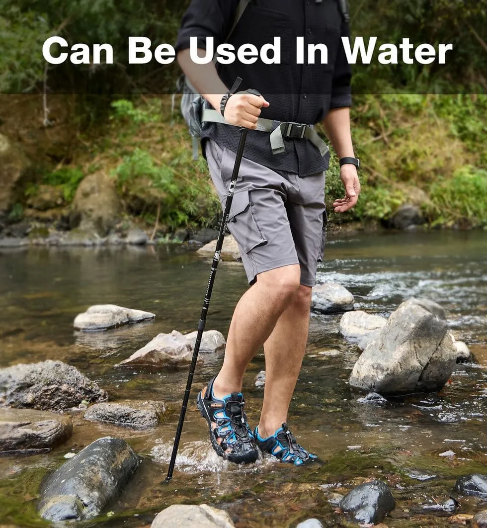 CAMEL CROWN Men's Comfortable Summer Sandals Breathable Beach Sandals Adjustable Outdoor Camping Walking Sandals Athletic Sport Sandals for Water Travel Hiking