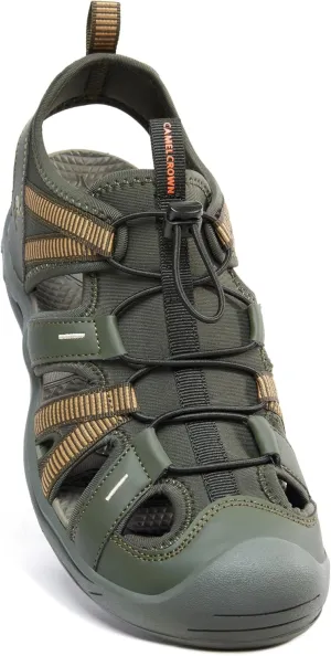 CAMEL CROWN Men's Waterproof Hiking Sandals Closed Toe Water Sandals Athletic Sport Sandals Summer Sandals Beach sandals for Outdoor