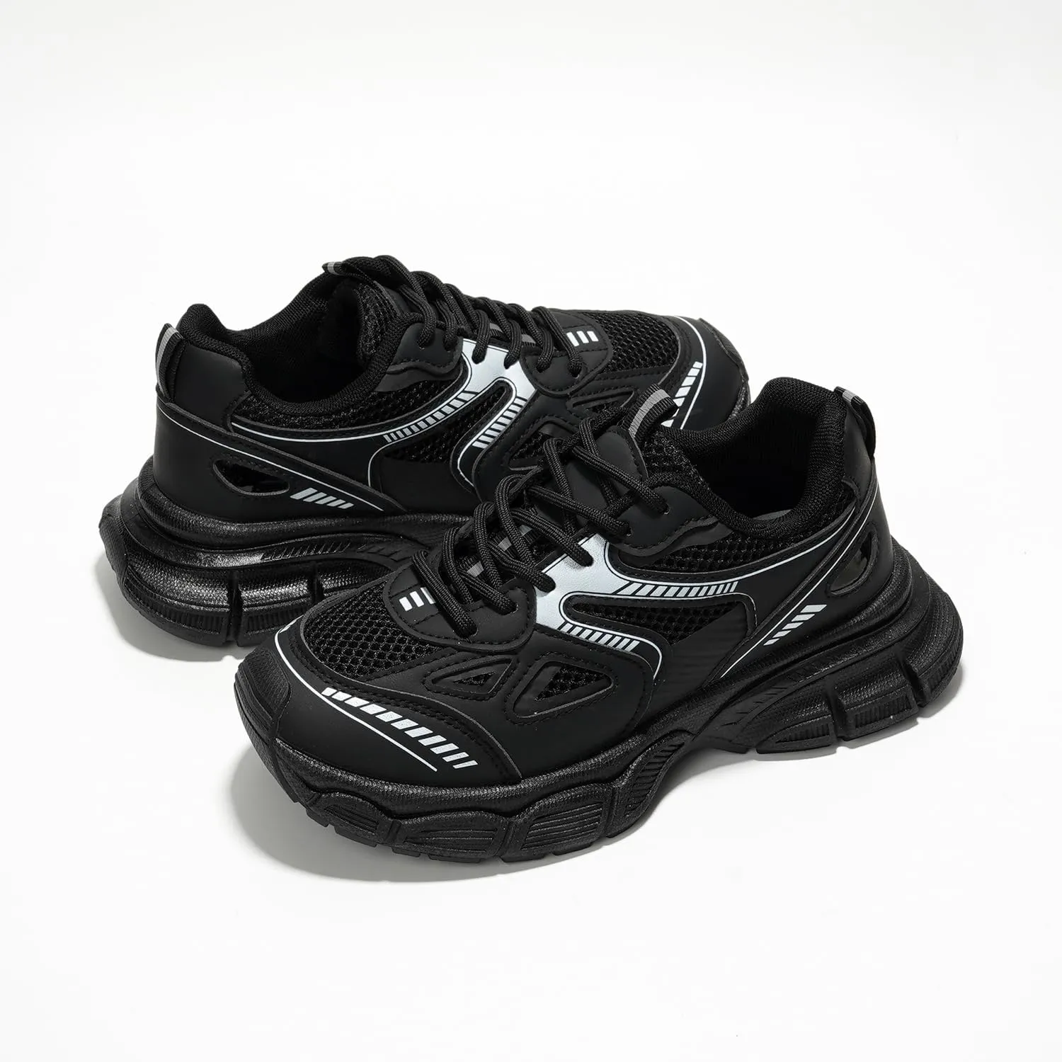 Cape Robbin Liane A Women's Chunky Sneakers, Stylish Chunky Platform Lace Up Shoes, Trendy Chunky Sneakers for Women, Perfect for Fashion Forward Ladies