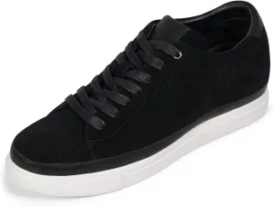 CHAMARIPA Men's Invisible Height Increasing Elevator Shoes Sneakers Lifting Shoes Taller Hidden Heel Trainers