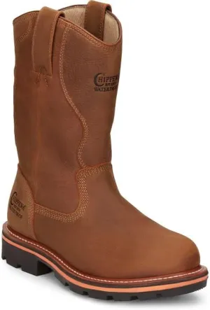 Chippewa Men's 11" TH1010 Thunderstruck Waterproof Plain Soft-Toe Work Boot