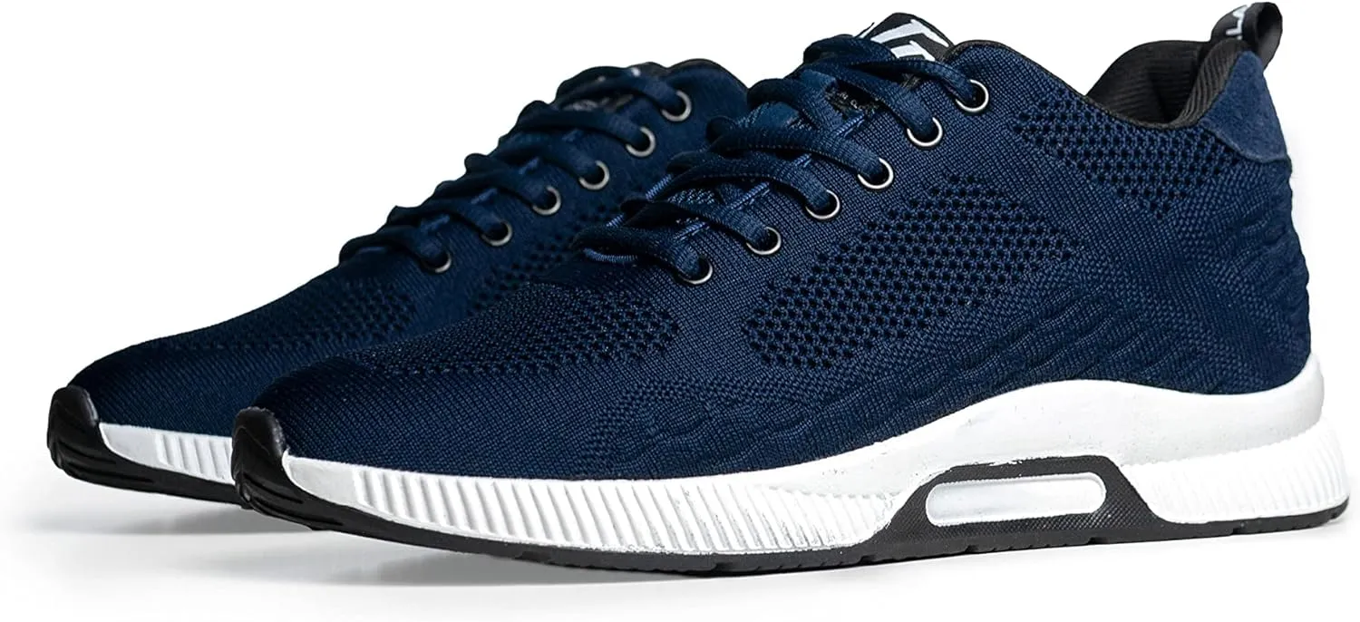 Conzuri Official V2 Cloud Runners Shoes for Men-Height Increasing Shoes Elevate Your Height by 2.4 Inches, Lightweight, Non-Slip Casual and Fashion Sneakers