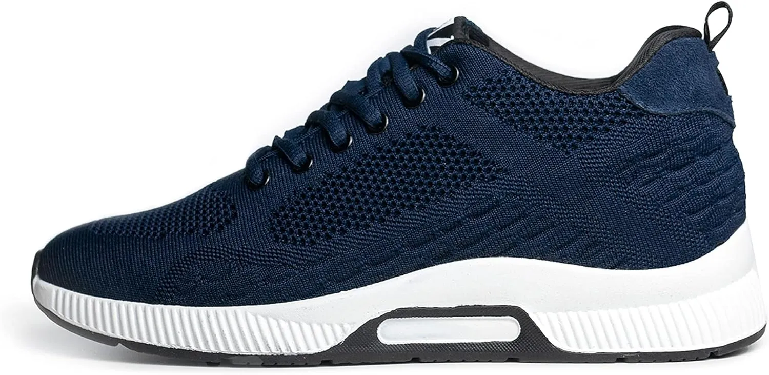 Conzuri Official V2 Cloud Runners Shoes for Men-Height Increasing Shoes Elevate Your Height by 2.4 Inches, Lightweight, Non-Slip Casual and Fashion Sneakers