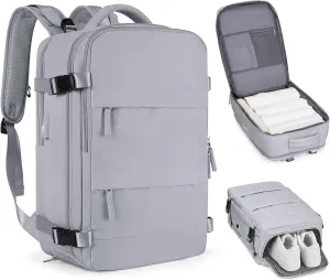 coofay Large Personal Item Travel Backpack For Women Men Airline Approved Carry On Flight Waterproof Sports Luggage Casual Daypack Small Hiking