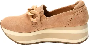 Corkys Footwear So What Slip-On 1.75-inch Platform Sneakers, Cushioned Insoles, Chunky Chain Detail, Comfortable, Stylish, Trendy Footwear