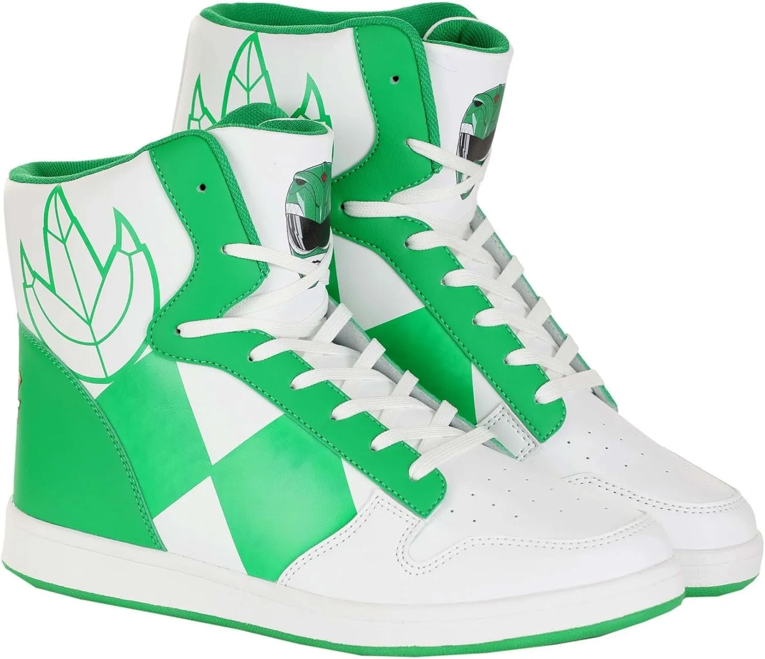 Costume Inspired Power Rangers Sneakers - Green