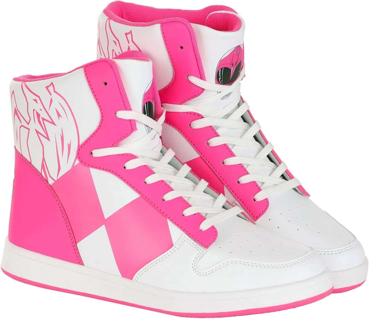 Costume Inspired Power Rangers Sneakers - Pink