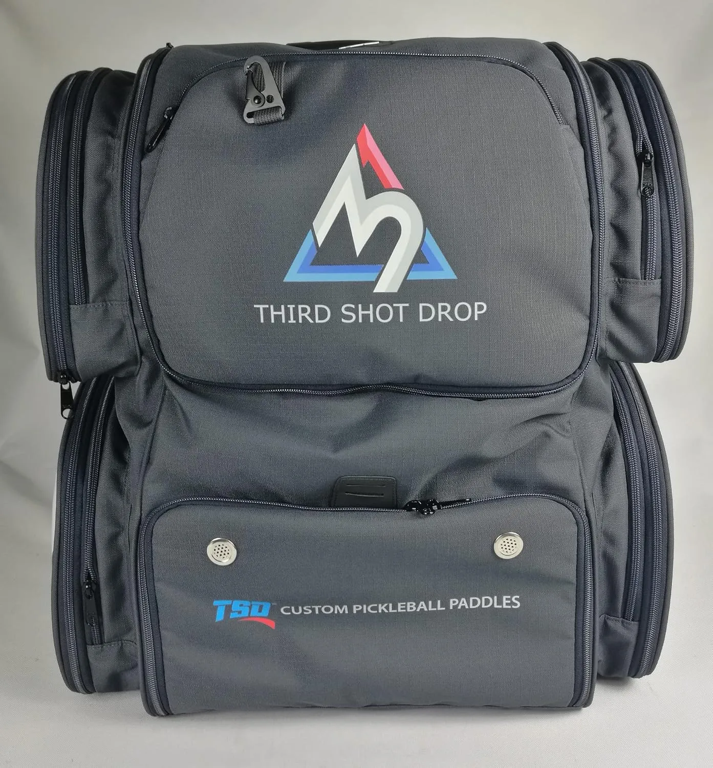 Court Case - The Ultimate Pickleball Tournament Bag | Space for 4 Paddles, 12 Balls & Personal Equipment | Durable and Water Resistant Ripstop Fabric