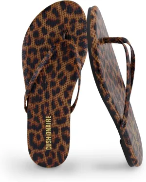 CUSHIONAIRE Cruise Women’s Minimalist Flip Flops – Ultra-Lightweight Summer Sandals with Non-Slip Sole