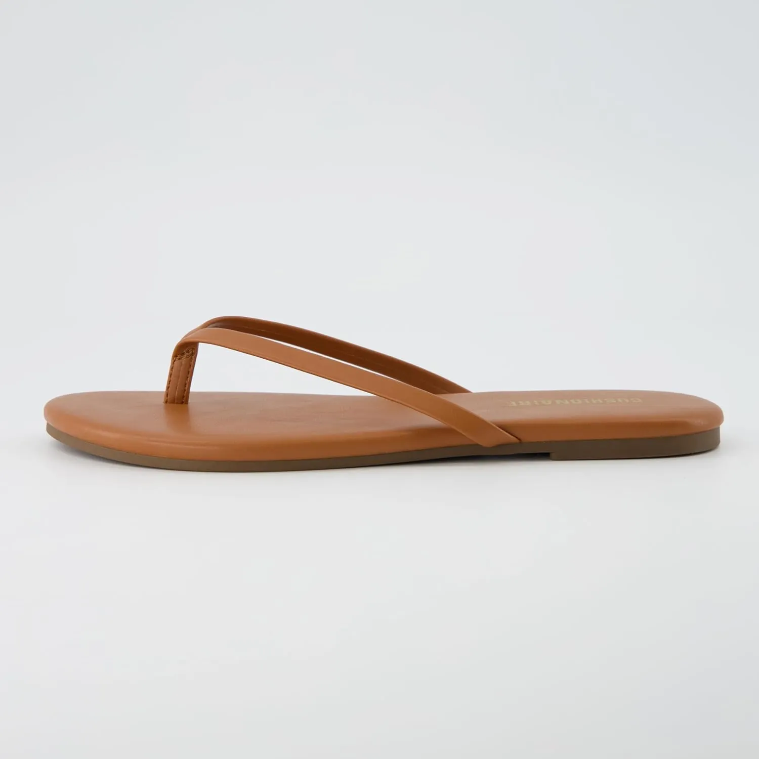 CUSHIONAIRE Cruise Women’s Minimalist Flip Flops – Ultra-Lightweight Summer Sandals with Non-Slip Sole
