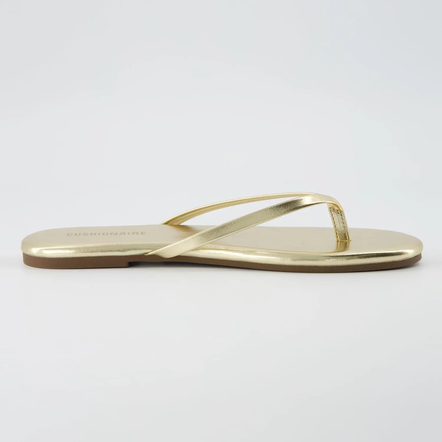 CUSHIONAIRE Cruise Women’s Minimalist Flip Flops – Ultra-Lightweight Summer Sandals with Non-Slip Sole