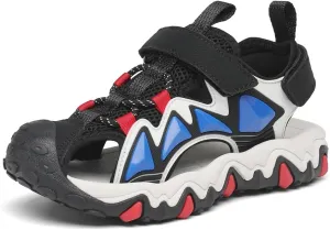 Dannto Boy's Girl's Sport Sandals Summer Closed Toe Outdoor Water Athletic Sandals (Little Kid/Big Kid)